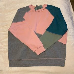 Wild Fable Colored Block Pullover